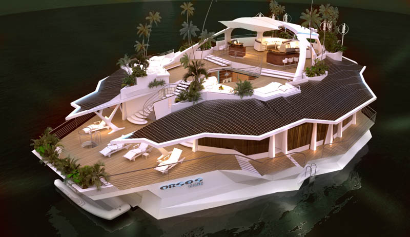 man made floating island boat orsos 16 Orsos: The Moveable Floating Island 