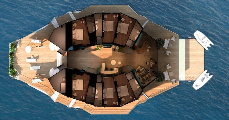 man made floating island boat orsos 31 Orsos: The Moveable Floating Island 