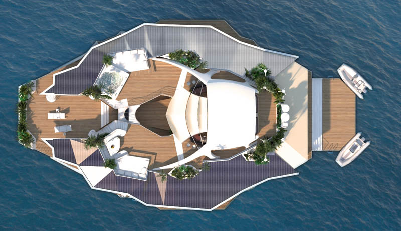 man made floating island boat orsos 33 Orsos: The Moveable Floating Island 