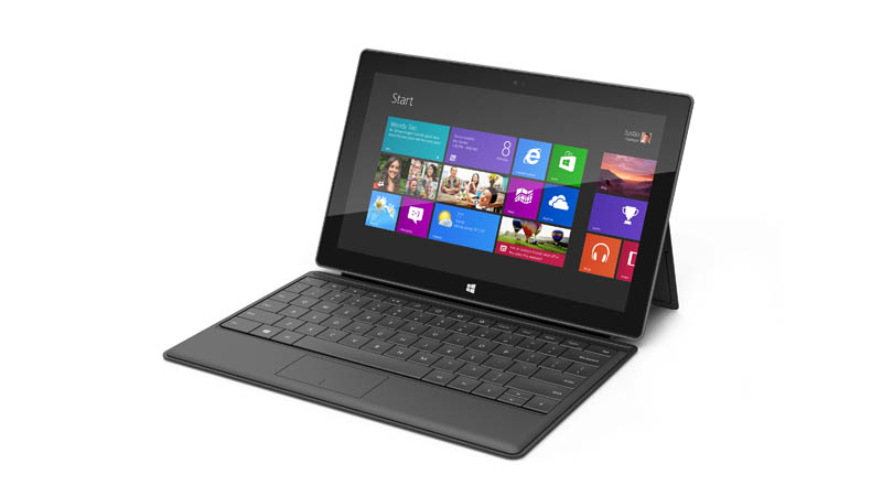 microsoft surface tablet with keyboard cover case