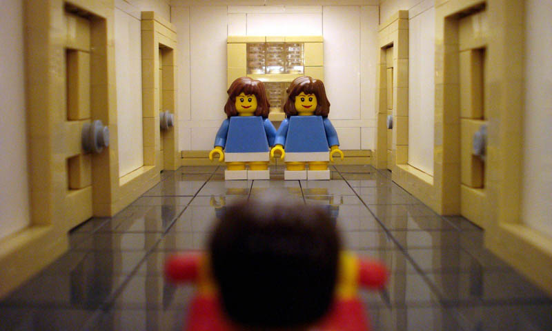 recreating movie scenes from lego alex eylar the shining Recreating Famous Movie Scenes with Lego
