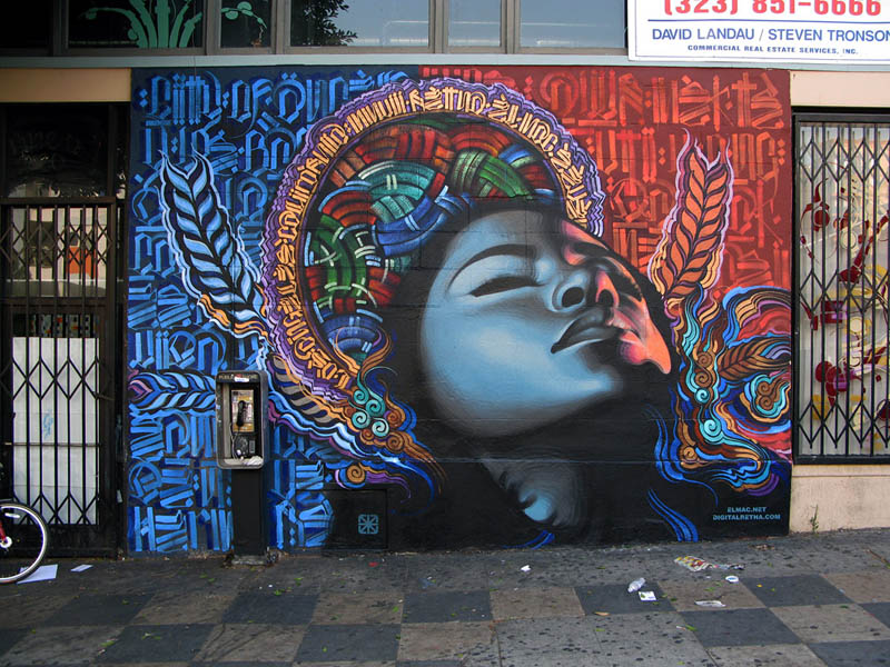 street art murals by el mac 2 Unbelievable Street Art Murals by El Mac