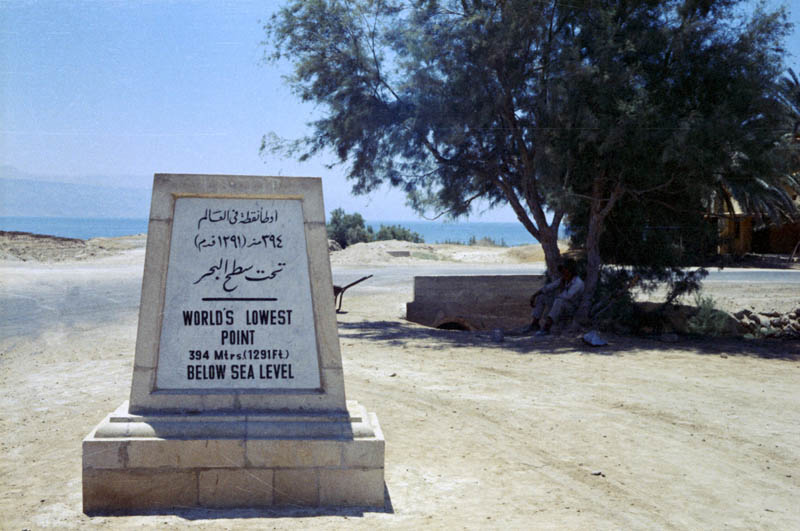 worlds lowest point marker 10 Things You Didnt Know About the Dead Sea