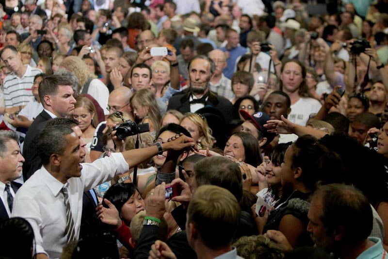abraham lincoln at an obama rally The Shirk Report   Volume 170