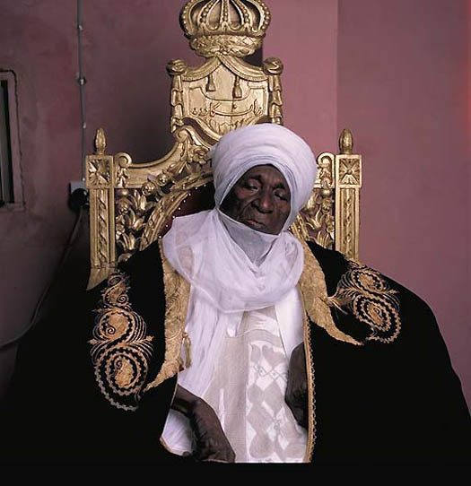portrait ABUBAKAR SIDIQ – Sultan of Sokoto (Nigeria) by daneil lane