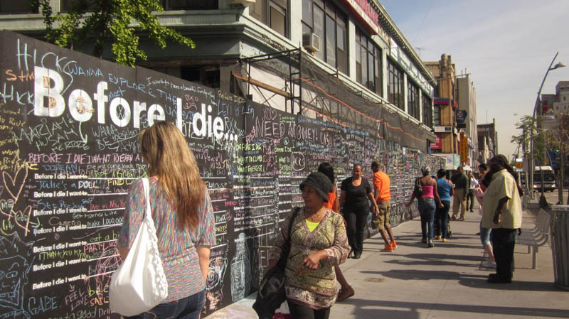 before i die i want to street art project by candy chang 15 The Before I Die Project