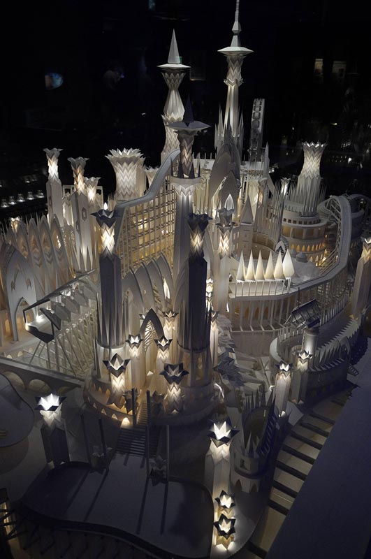 castel made from paper by wataru itou japan 5 An Incredible Castle Made from Paper
