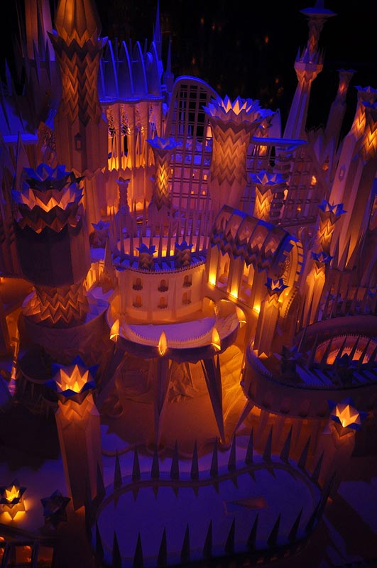 castel made from paper by wataru itou japan 6 An Incredible Castle Made from Paper