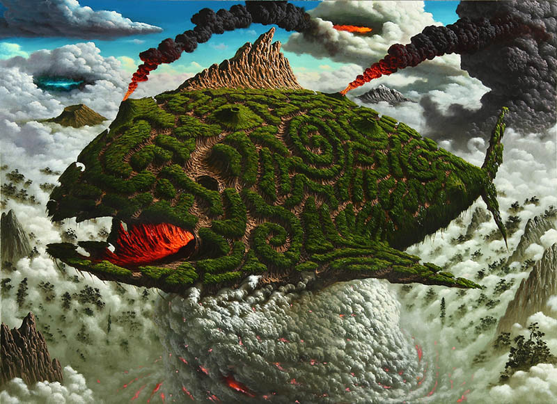 fulviodipiazza labyrinthfish Mind Blowing Oil Paintings by Fulvio di Piazza