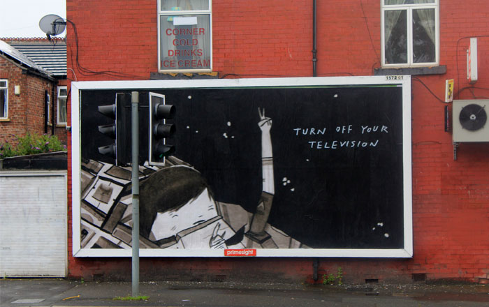 ghost patrol brandalism street art Brandalism Project Subverts Billboards Across the UK [25 pics]
