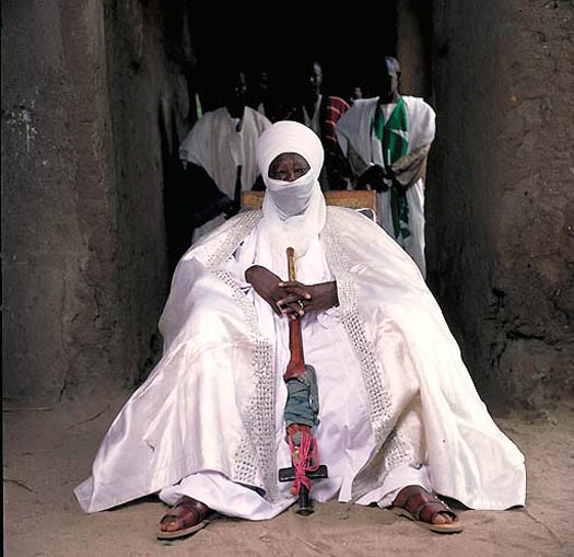 portrait of HALIDOU SALI – Lamido of Bibemi  (Cameroon)