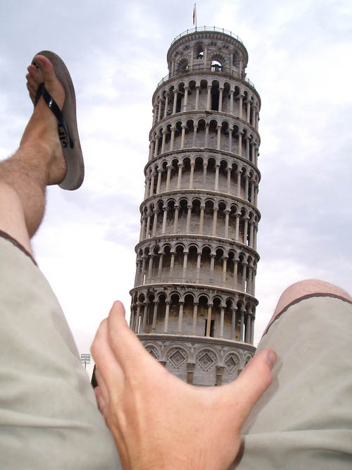 leaning tower of pisa funny 11 Ten Alternatives to Leaning on the Tower of Pisa
