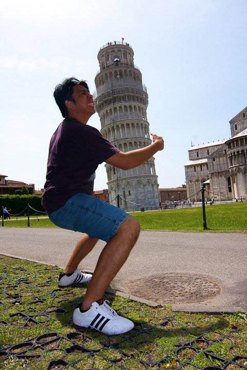 lifting the tower of pisa funny Ten Alternatives to Leaning on the Tower of Pisa