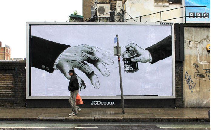 polyp brandalism street art 1 Brandalism Project Subverts Billboards Across the UK [25 pics]