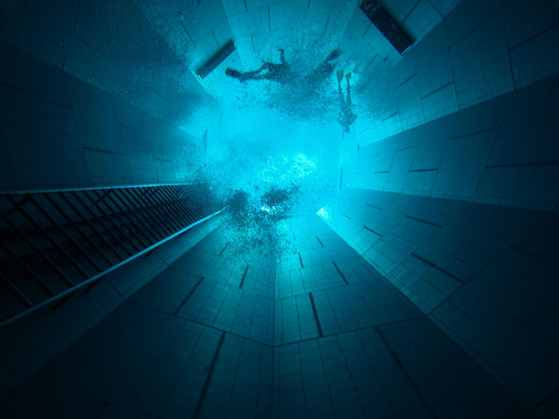 deepest indoor swimming pool in the world 3 The Deepest Indoor Swimming Pool in the World