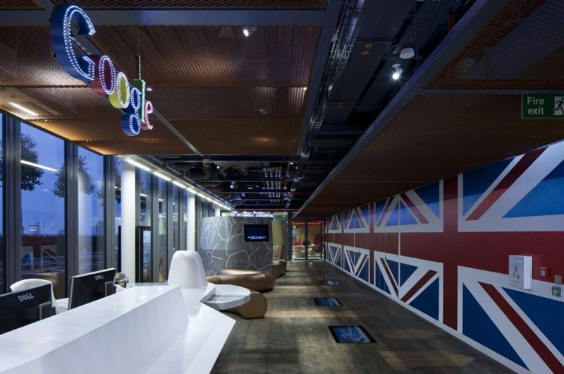 google london hq office at cgs by penson 3 Googles Funky Headquarters in London