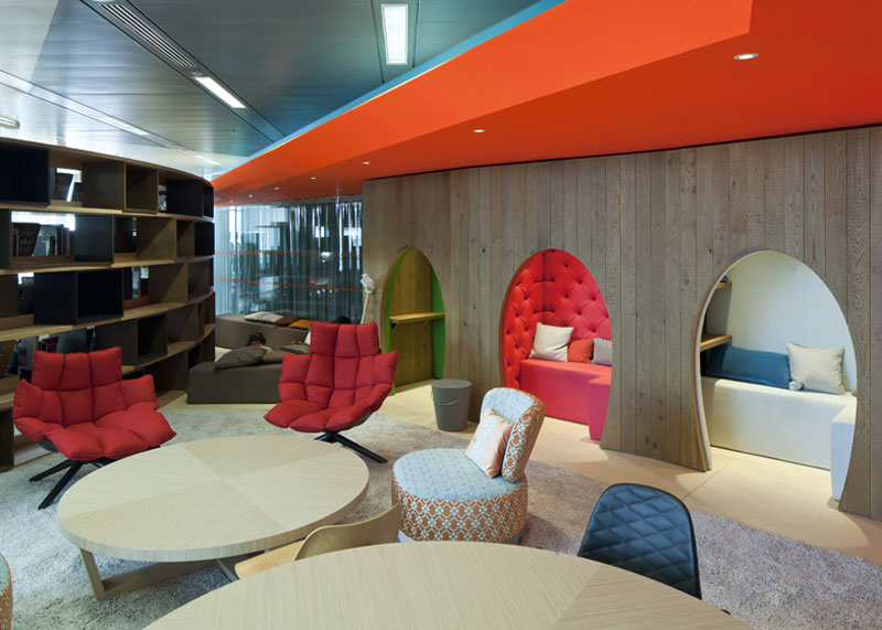 google london hq office by penson 17 Googles Funky Headquarters in London