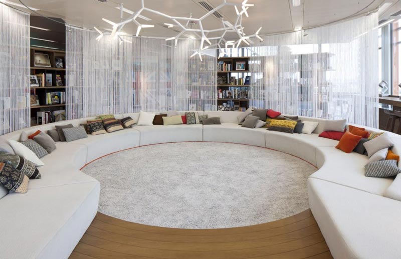 google london hq office by penson 2 Googles Funky Headquarters in London