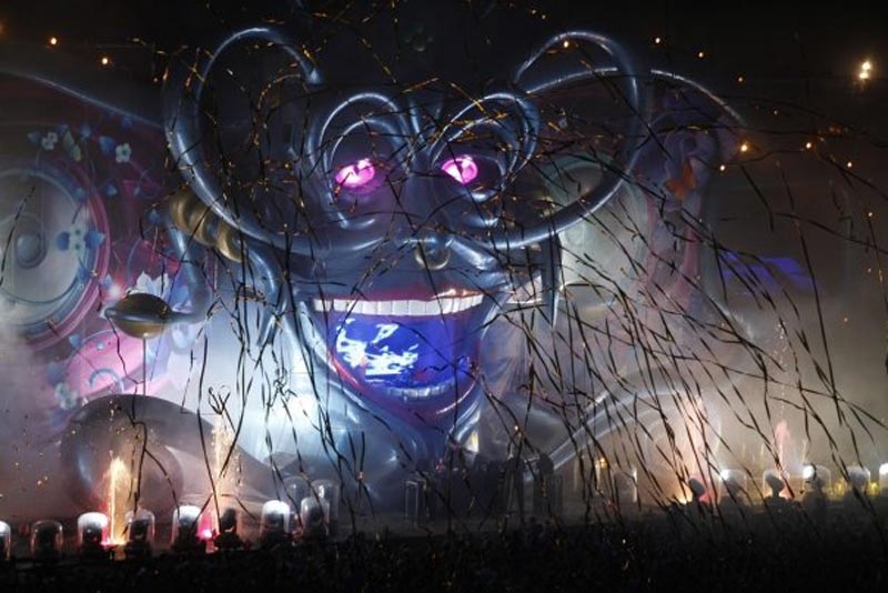 tomorrowland music festival stage belgium 1 The Amazing Stage Designs of the Tomorrowland Music Festival
