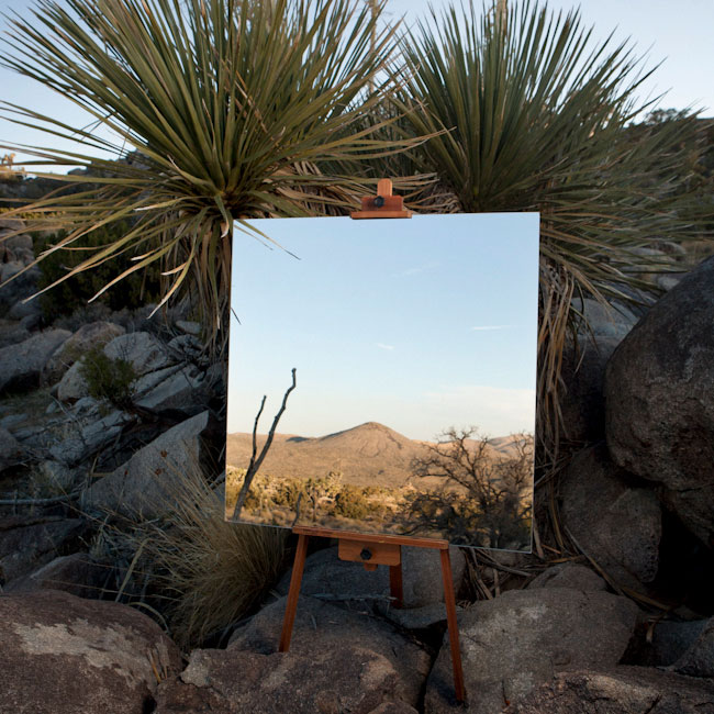 desert landscape portraits using a mirror and easel daniel kukla 1 Desert Landscape Portraits Using a Mirror and Easel