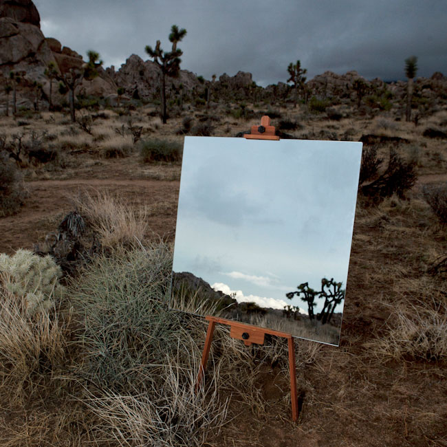 desert landscape portraits using a mirror and easel daniel kukla 3 Desert Landscape Portraits Using a Mirror and Easel