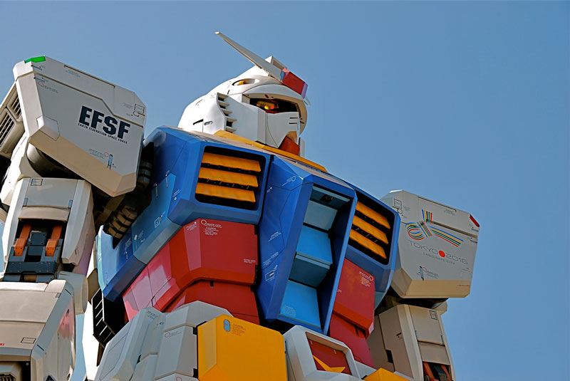 full size gundam model statue japan 18 meter 30th anniversary 11 A Full Scale Gundam Model in Japan