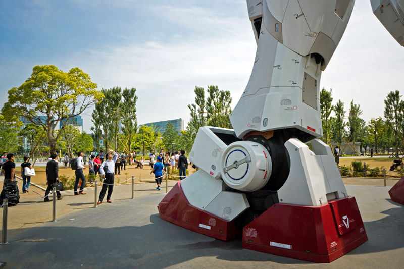 full size gundam model statue japan 18 meter 30th anniversary 3 A Full Scale Gundam Model in Japan