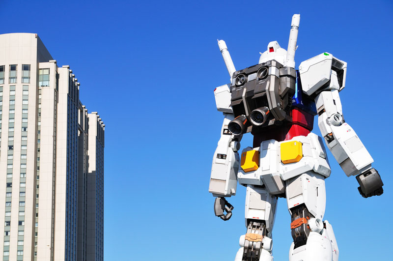 full size gundam model statue japan 18 meter 30th anniversary 5 A Full Scale Gundam Model in Japan