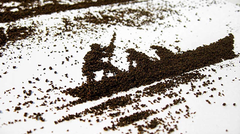landscapes made from dried tea leaves show teas origin andrew gorkovenko 7 Beautiful Landscapes Made from Dried Tea Leaves