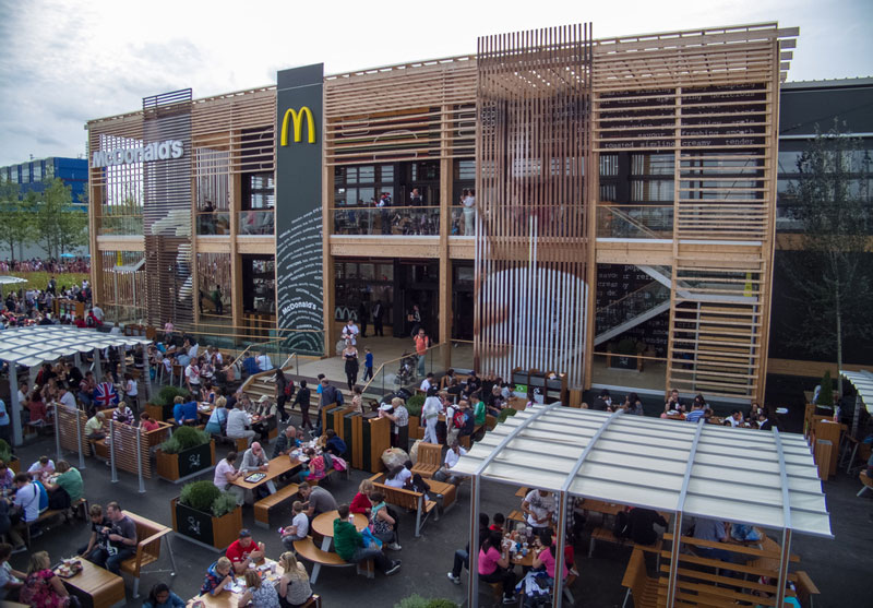mcdonalds in hackney wick london england The Most Unusual McDonalds Locations in the World