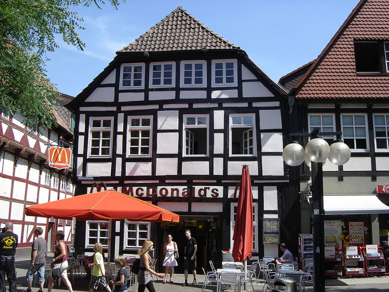 mcdonalds in hameln lower saxony germany The Most Unusual McDonalds Locations in the World
