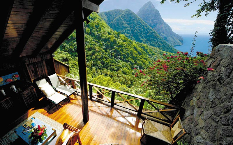 open wall resort st lucia ladera 20 House in London With a Retractable Glass Roof