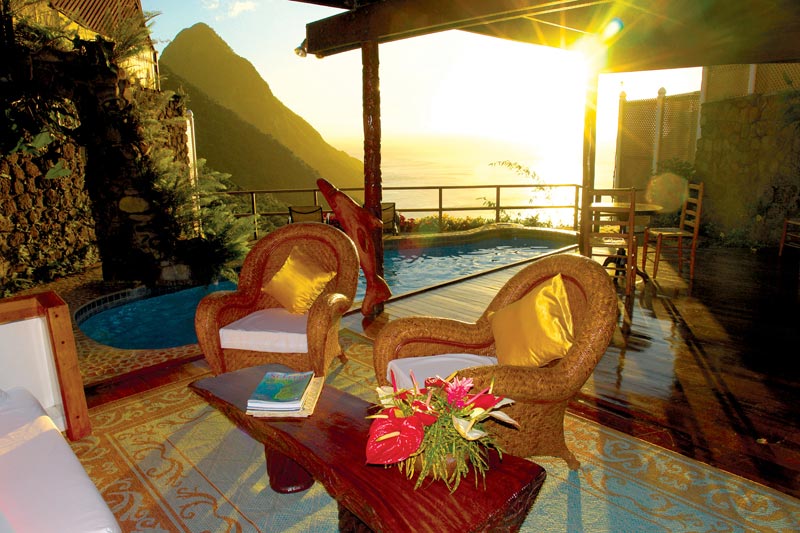 open wall resort st lucia ladera 3 The Open Wall Resort in St. Lucia [20 pics]
