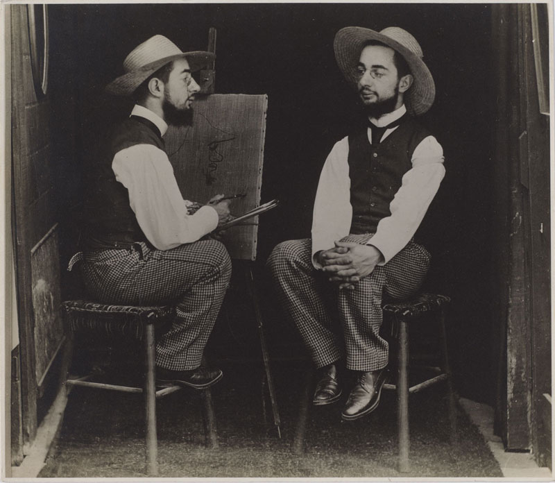 photo manipulation before digital age maurice guilbert henri de toulouse lautrec 15 Photo Manipulations Before the Digital Age