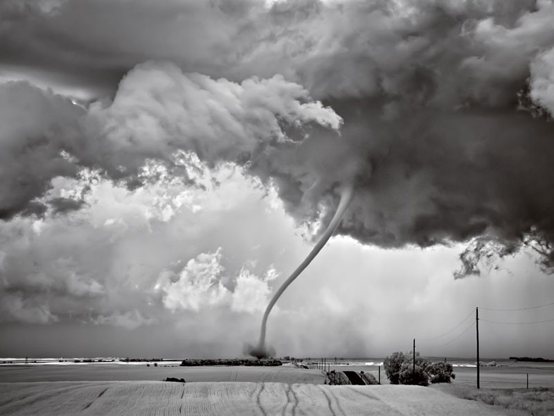 tornado roping out in north dakota mitch dobrowner Picture of the Day: A Tornado Roping Out in North Dakota