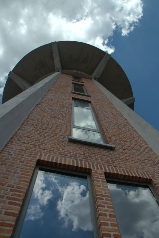 water tower house conversion belgium bham design studio 6 Belgium Water Tower Converted into Single Family Home
