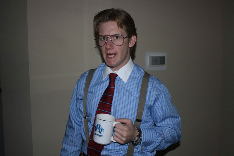 bill lumbergh office space halloween costume 23 Funny and Creative Halloween Costumes