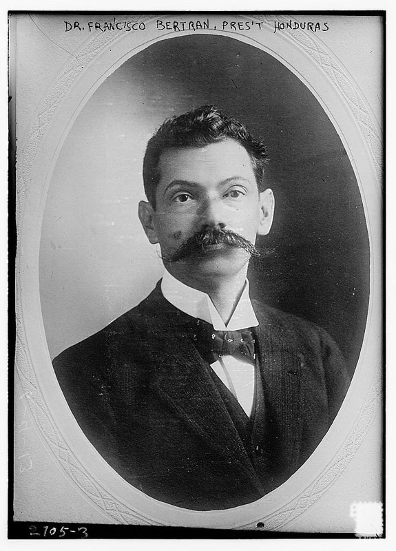 dr francisco bertrand president honduras vintage mustache 25 Vintage Mustaches