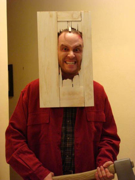jack torrance the shining halloween costume 23 Funny and Creative Halloween Costumes