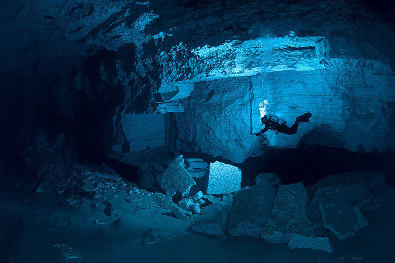 longest underwater cave in russia ordinskaya orda cave 5 Exploring the Longest Underwater Cave in Russia