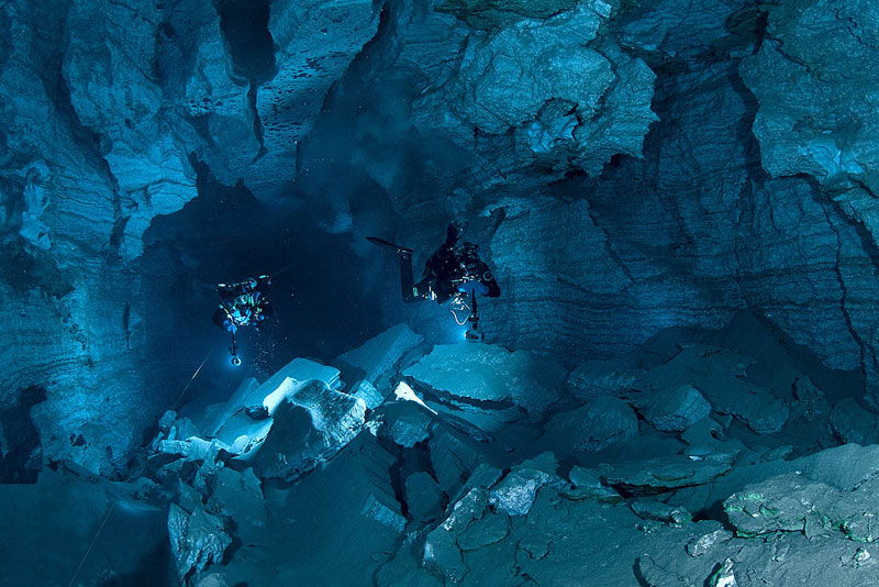 longest underwater cave in russia ordinskaya orda cave 8 Exploring the Longest Underwater Cave in Russia