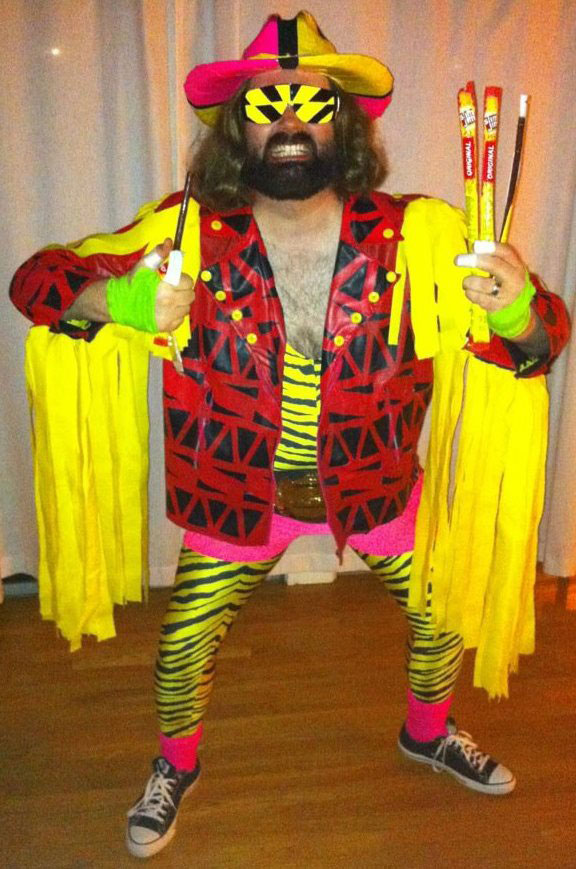 macho man randy savage costume 23 Funny and Creative Halloween Costumes