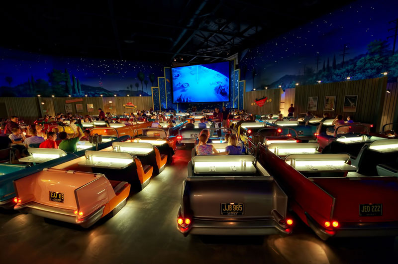 sci fi dine in theatre at disney world hollywood studios Picture of the Day: The Dine In Theater at Disney World
