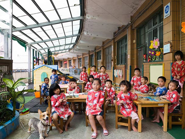 taiwan ruei fang township kindergarten art classroom portraits julian germain 18 Classroom Portraits Around the World