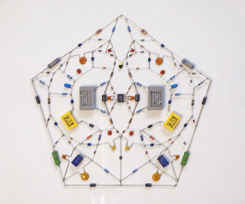 tech mandalas made from circuits leonardo ulian 51 Technological Mandalas Made From Circuitry