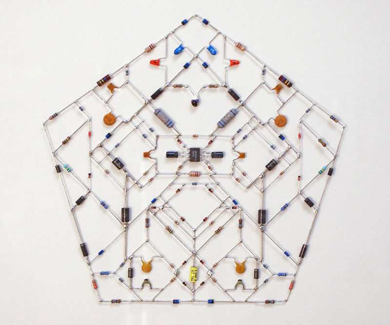 tech mandalas made from circuits leonardo ulian 61 Technological Mandalas Made From Circuitry