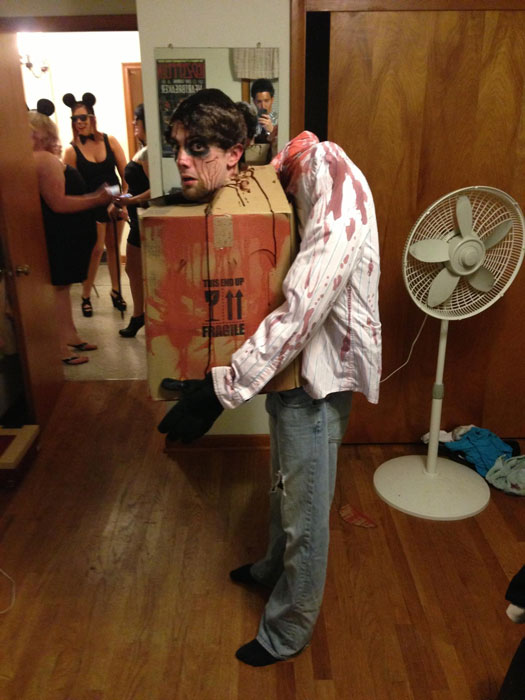 head in a box halloween costume The 40 Best Halloween Costumes of 2012