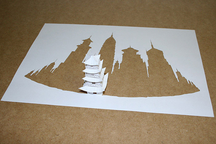 papercraft art from one sheet of paper peter callesen 15 20 Sculptures Cut from a Single Piece of Paper
