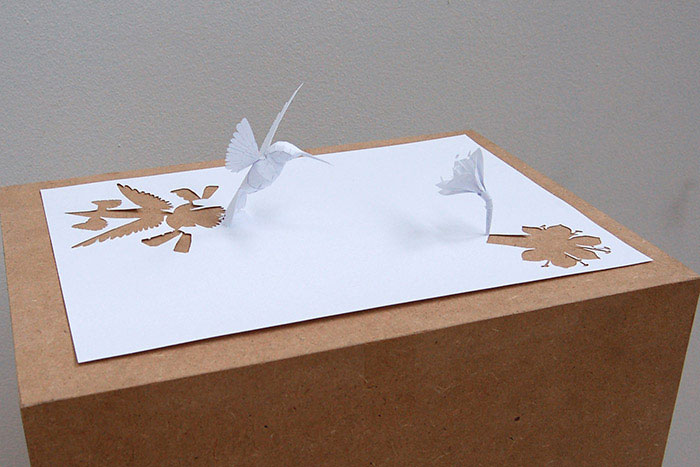 papercraft art from one sheet of paper peter callesen 4 20 Sculptures Cut from a Single Piece of Paper