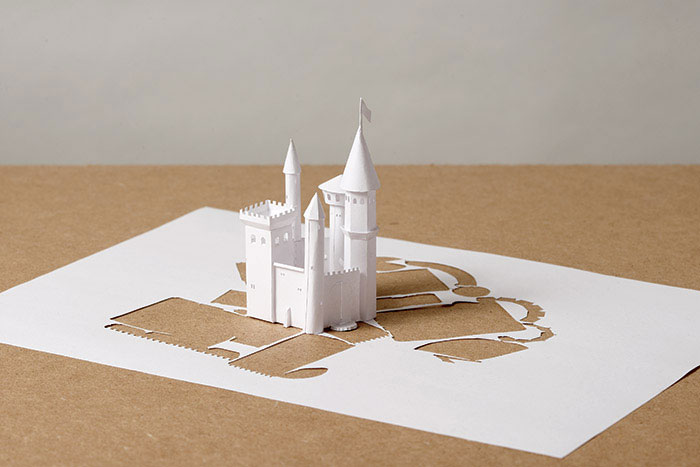 papercraft art from one sheet of paper peter callesen 7 20 Sculptures Cut from a Single Piece of Paper